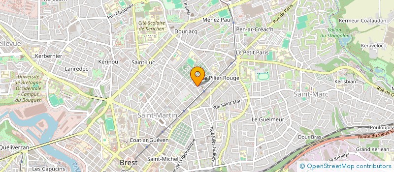 localisation de l'entreprise MONSIEUR BENJAMIN SCHWARTZ à BREST