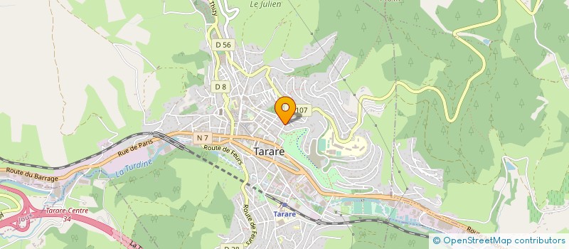 localisation de l'entreprise MONSIEUR BENJAMIN SCHWARZ  KERVIGNAC