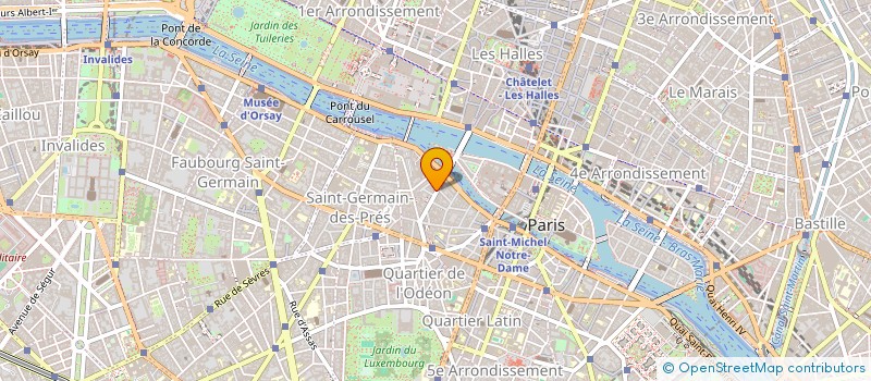 localisation de l'entreprise MONSIEUR BENJAMIN SEGAL  PARIS