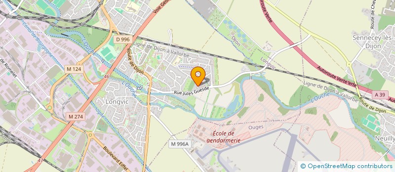 localisation de l'entreprise MONSIEUR BENJAMIN SEGURA  LONGVIC