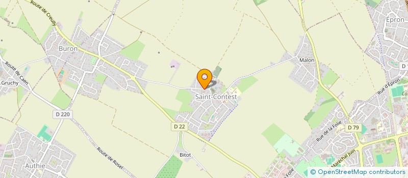 localisation de l'entreprise MONSIEUR BENJAMIN SEMET  SAINT-CONTEST