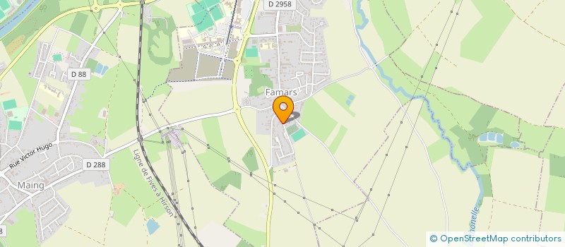 localisation de l'entreprise MONSIEUR BENJAMIN SENEZ  FAMARS