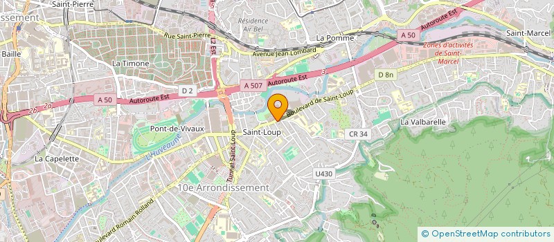 localisation de l'entreprise MONSIEUR BENJAMIN SEROR à MARSEILLE