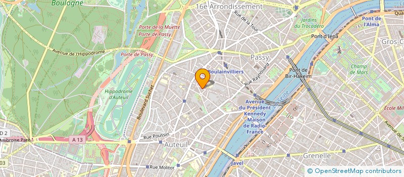 localisation de l'entreprise MONSIEUR BENJAMIN SHARP  PARIS