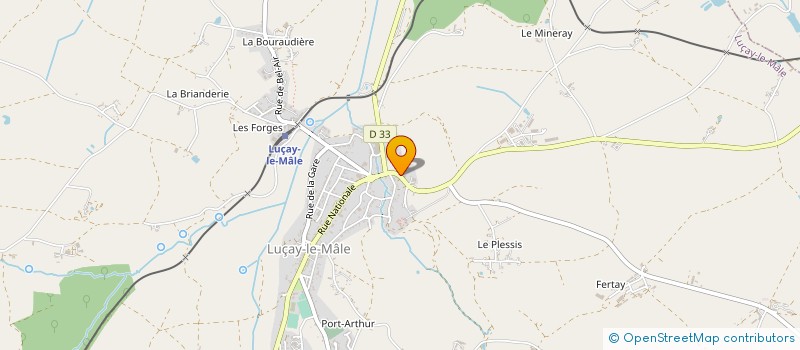 localisation de l'entreprise MONSIEUR BENJAMIN SILVERIO à LUCAY-LE-MALE