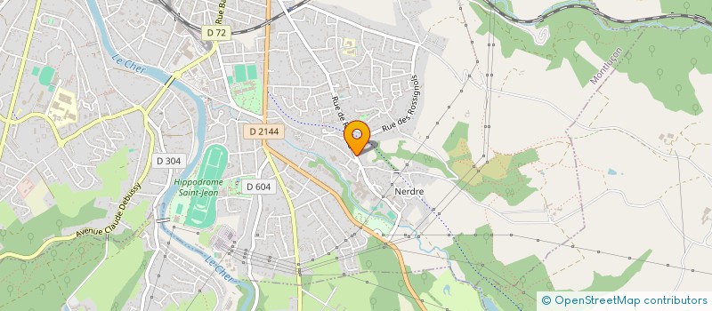 localisation de l'entreprise MONSIEUR BENJAMIN SINTUREL  MONTLUCON