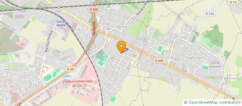 localisation de l'entreprise MONSIEUR BENJAMIN SKUPIEN à DECHY