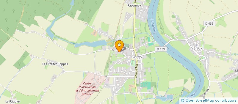 localisation de l'entreprise MONSIEUR BENJAMIN SLOMINSKI  GERGY