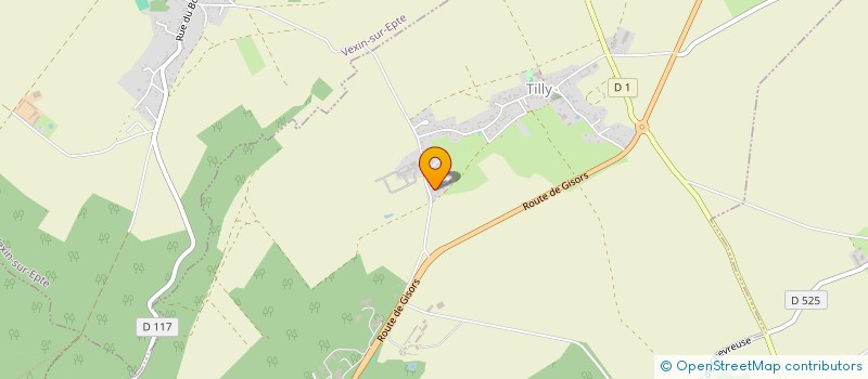 localisation de l'entreprise MONSIEUR BENJAMIN SLOVES  VERNON