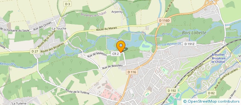 localisation de l'entreprise MONSIEUR BENJAMIN SNEUW à BREUILLET