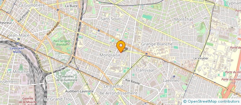 localisation de l'entreprise MONSIEUR BENJAMIN SOFFER  LYON