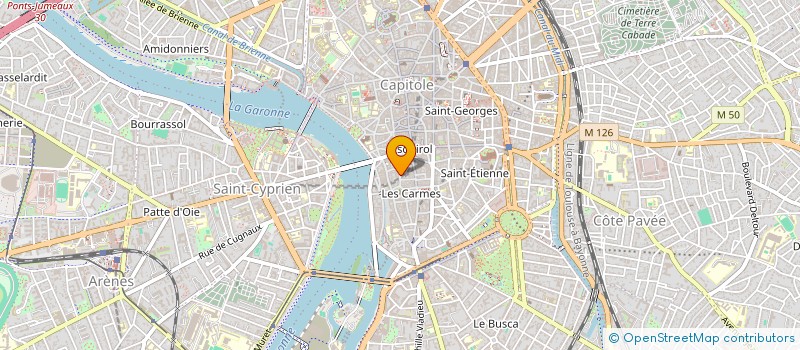 localisation de l'entreprise MONSIEUR BENJAMIN SOREDA à TOULOUSE