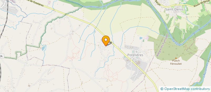 localisation de l'entreprise MONSIEUR BENJAMIN SOUCHE  POTELIERES
