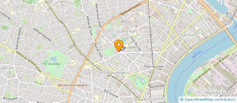 localisation de l'entreprise MONSIEUR BENJAMIN SOUVIGNHEC  BORDEAUX