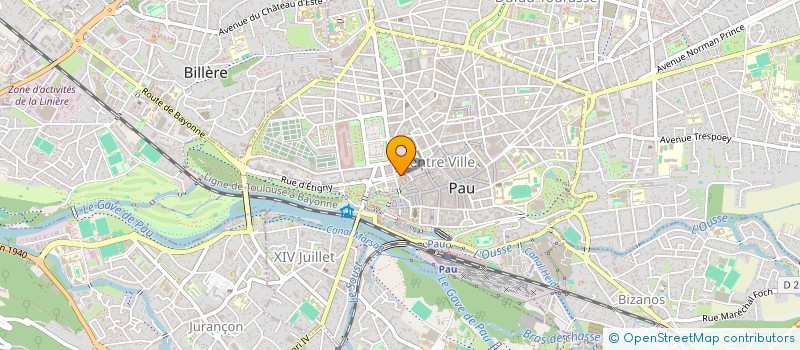 localisation de l'entreprise MONSIEUR BENJAMIN SOUYRIS à PAU