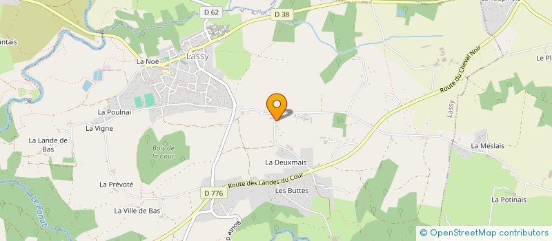 localisation de l'entreprise MONSIEUR BENJAMIN STINTON  LASSY