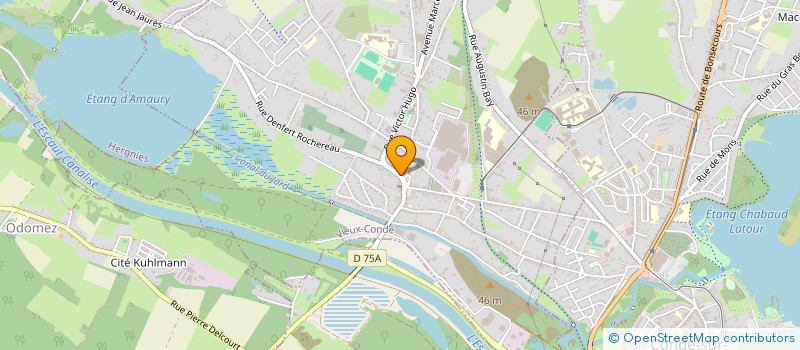 localisation de l'entreprise MONSIEUR BENJAMIN STOKROTNICKI  VIEUX-CONDE