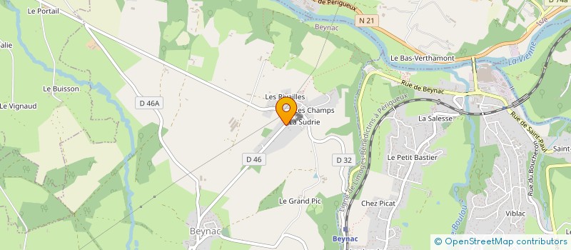 localisation de l'entreprise MONSIEUR BENJAMIN STRUK à BEYNAC