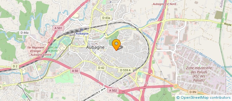 localisation de l'entreprise MONSIEUR BENJAMIN STUPP à AUBAGNE