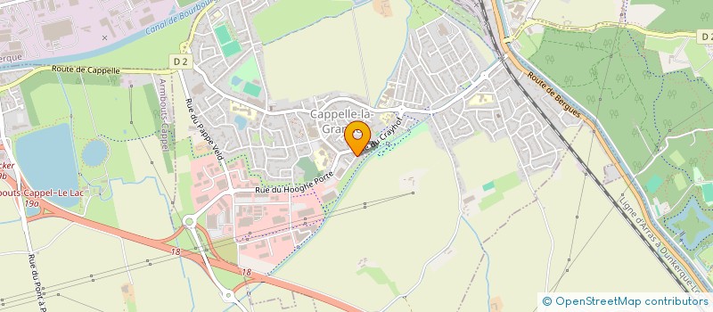 localisation de l'entreprise MONSIEUR BENJAMIN SUE  CAPPELLE-LA-GRANDE