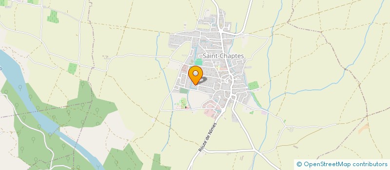 localisation de l'entreprise MONSIEUR BENJAMIN TAILLEFOND  SAINT-CHAPTES