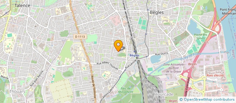 localisation de l'entreprise MONSIEUR BENJAMIN TAMEIFUNA à BEGLES