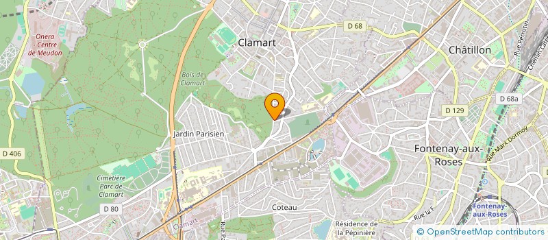 localisation de l'entreprise MONSIEUR BENJAMIN TAMIMY à CLAMART