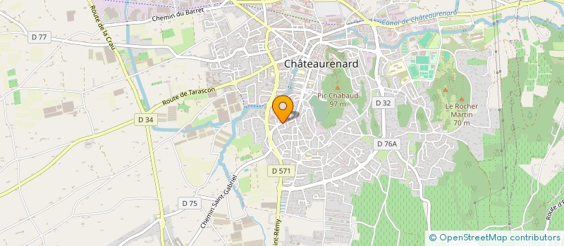 localisation de l'entreprise MONSIEUR BENJAMIN TARDIEU à CHATEAURENARD