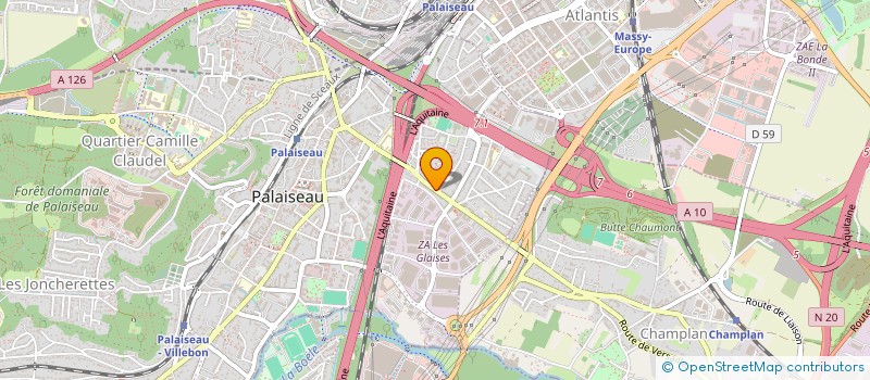 localisation de l'entreprise MONSIEUR BENJAMIN TARDY  PALAISEAU