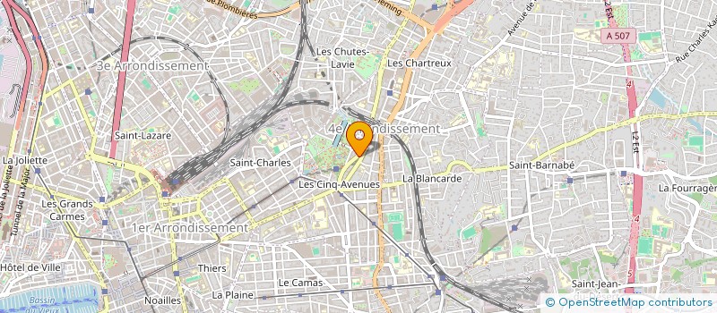localisation de l'entreprise MONSIEUR BENJAMIN TAVARON à MARSEILLE