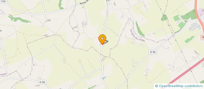 localisation de l'entreprise MONSIEUR BENJAMIN TCHERNOFF  SAINT-LOUET-SUR-VIRE