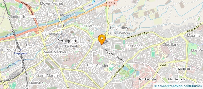 localisation de l'entreprise MONSIEUR BENJAMIN TEBASSI à PERPIGNAN
