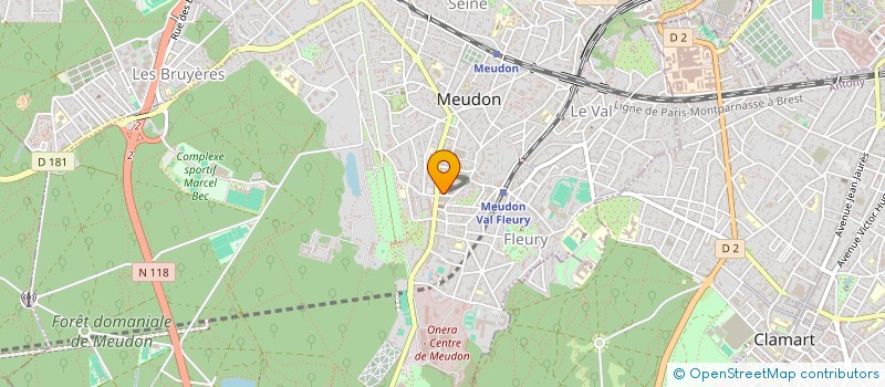 localisation de l'entreprise MONSIEUR BENJAMIN TEBOUL à MEUDON
