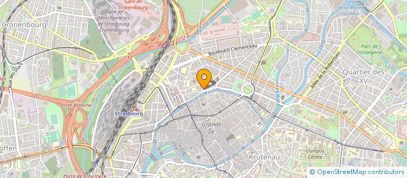 localisation de l'entreprise MONSIEUR BENJAMIN TEHOVAL à STRASBOURG