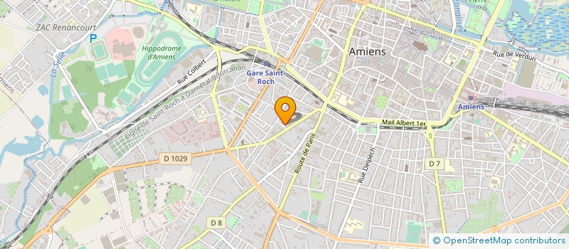 localisation de l'entreprise MONSIEUR BENJAMIN TEISSEDRE à AMIENS