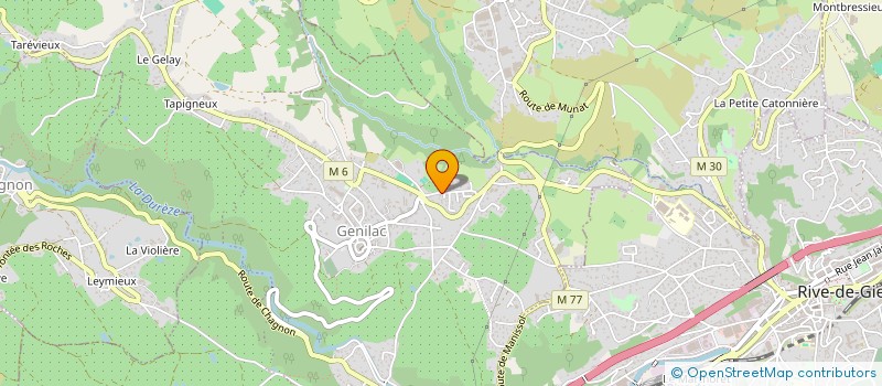 localisation de l'entreprise MONSIEUR BENJAMIN TELLO  GENILAC