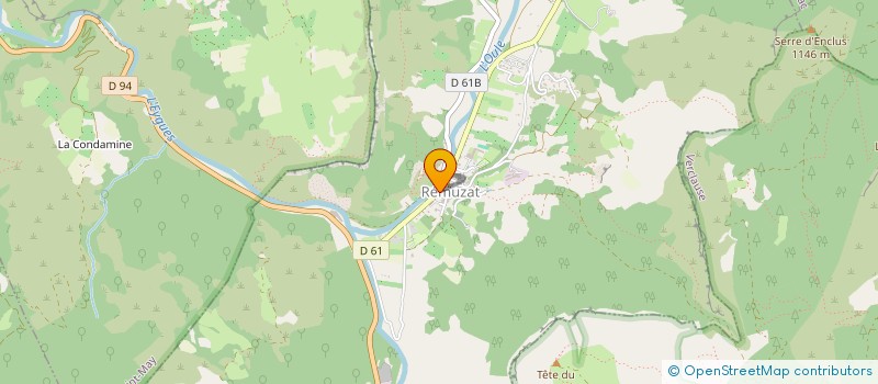 localisation de l'entreprise MONSIEUR BENJAMIN TERNAT  REMUZAT