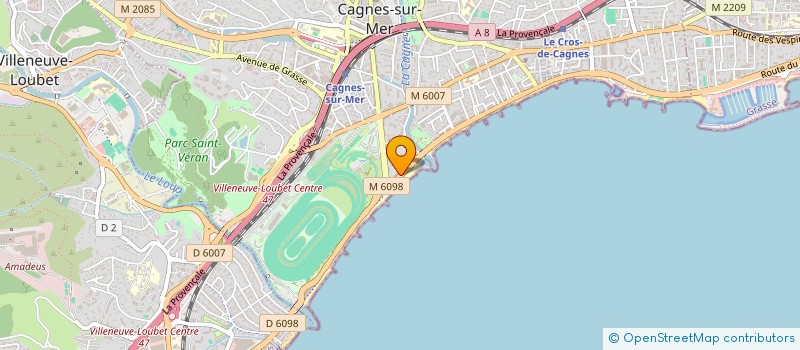 localisation de l'entreprise MONSIEUR BENJAMIN THEIN à CAGNES-SUR-MER
