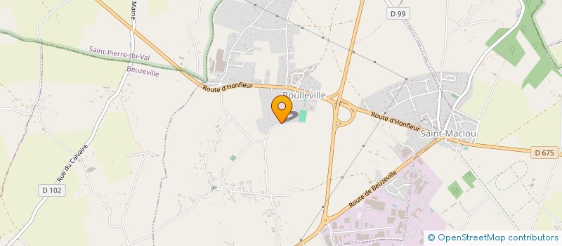 localisation de l'entreprise MONSIEUR BENJAMIN THEVENON  BOULLEVILLE