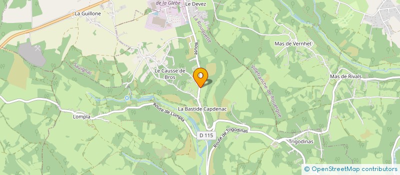 localisation de l'entreprise MONSIEUR BENJAMIN THOMAS à VILLENEUVE