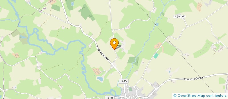 localisation de l'entreprise MONSIEUR BENJAMIN THOMELIN  SAINT-SYMPHORIEN