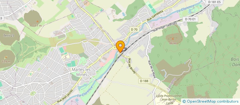 localisation de l'entreprise MONSIEUR BENJAMIN THUILIER  LAPUGNOY