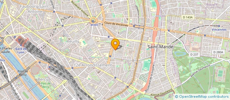 localisation de l'entreprise MONSIEUR BENJAMIN THUILLIER à PARIS