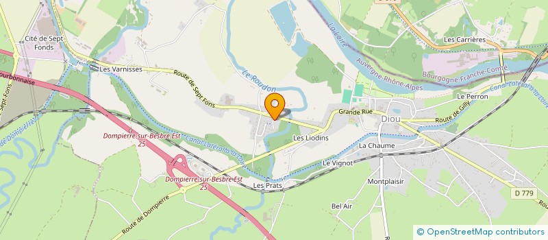 localisation de l'entreprise MONSIEUR BENJAMIN TILLIER  TROUILLAS