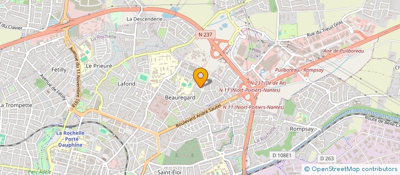 localisation de l'entreprise MONSIEUR BENJAMIN TILLIER à LA ROCHELLE