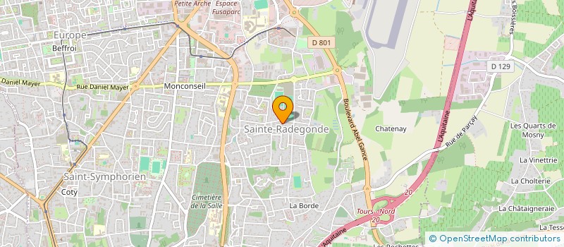 localisation de l'entreprise MONSIEUR BENJAMIN TISON à LATTES