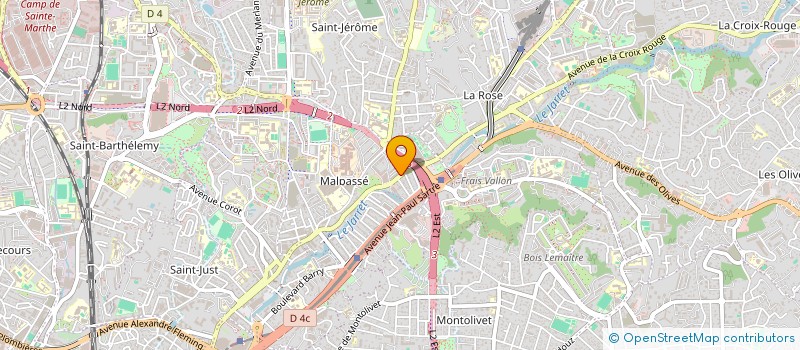 localisation de l'entreprise MONSIEUR BENJAMIN TISSERAND à MARSEILLE