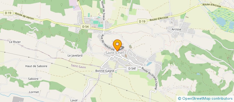 localisation de l'entreprise MONSIEUR BENJAMIN TOMASI  SAINT-CHEF