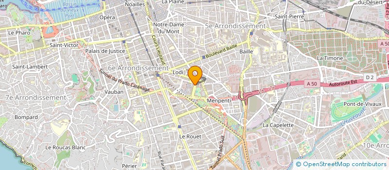 localisation de l'entreprise MONSIEUR BENJAMIN TORDJMAN à MARSEILLE