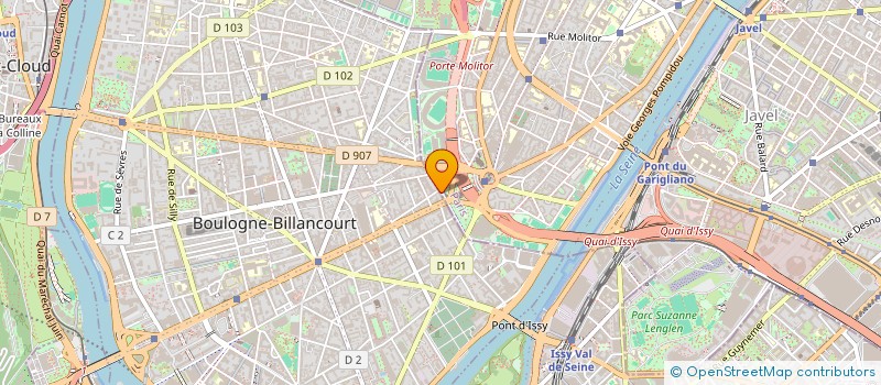 localisation de l'entreprise MONSIEUR BENJAMIN TOUBOUL à BOULOGNE-BILLANCOURT